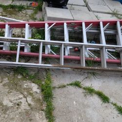 Three Ladders Aluminum & Fiberglass 