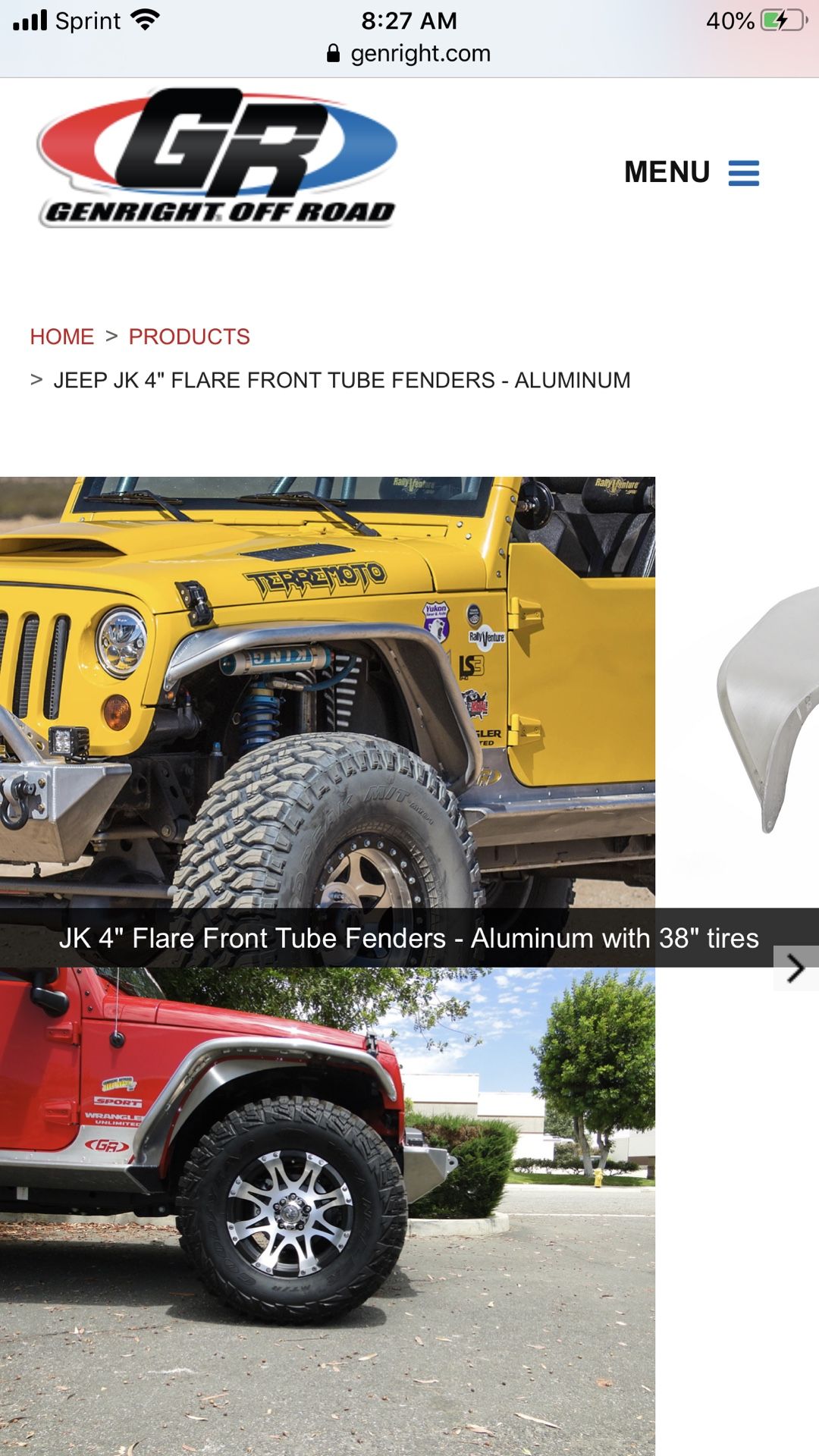 Jeep parts