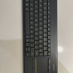 Logitech Wireless Keyboard With Touchpad