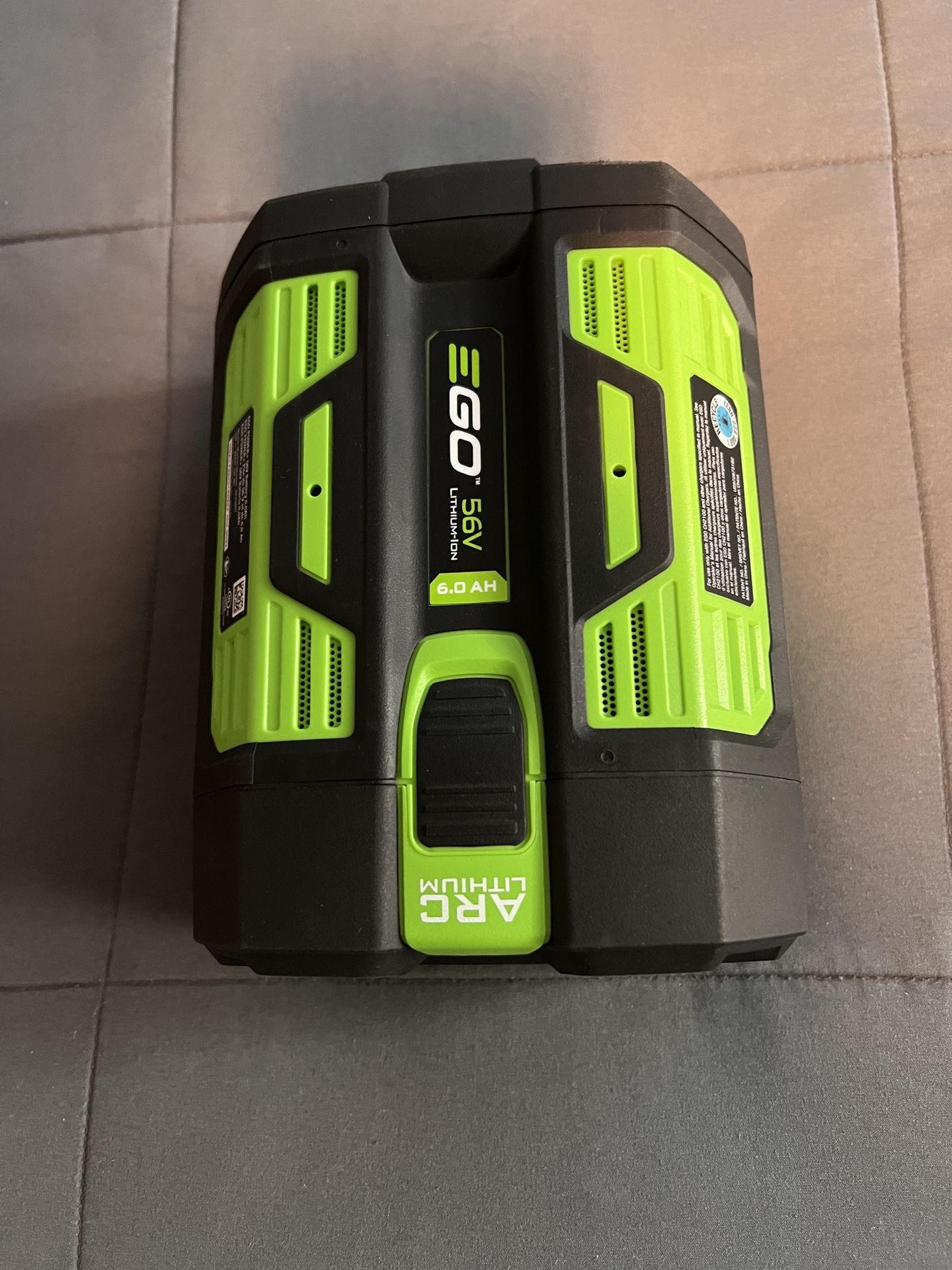 EGO POWER+ 56-Volt 6 Ah, Lithium Ion (li-ion) 336-Watt Battery (Battery Only)