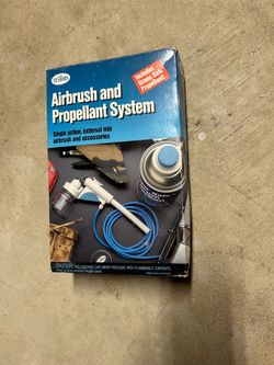 Testors Airbrush and Propellant System