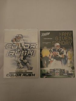 2 Cards Tom Brady