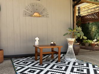Mid Century Teak Side Table .