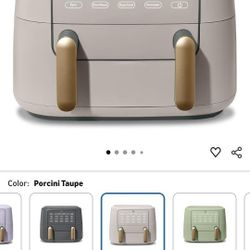 Air fryer dual 9qt TriZone