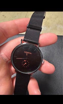 Black watch - black dial