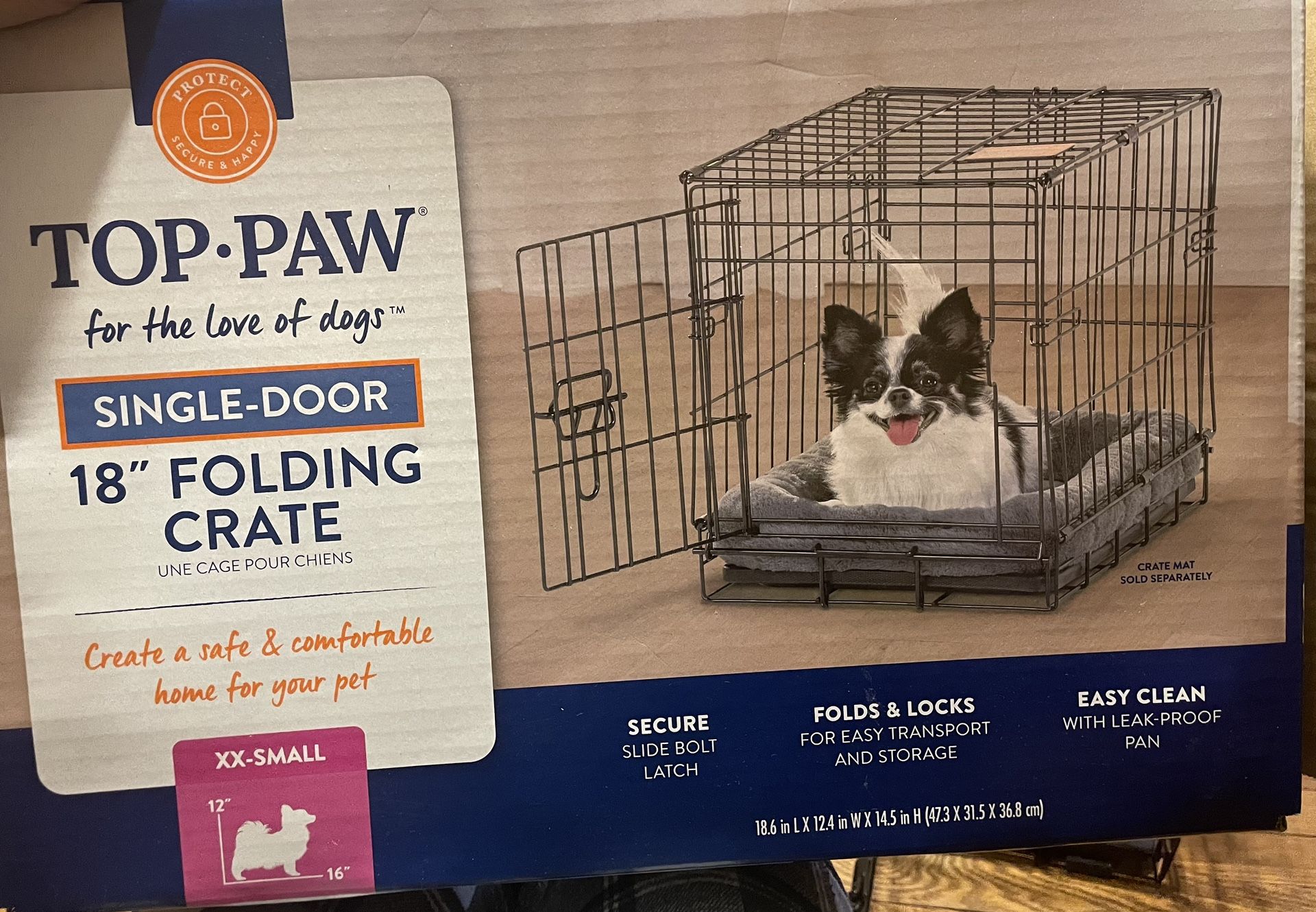 Dog/Cat Crate 18”