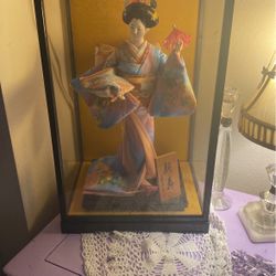 Vintage Japanese Geisha Doll 