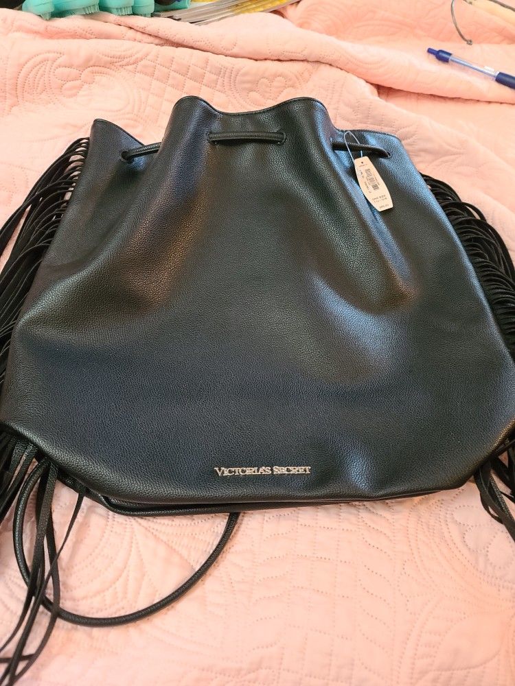 New Victoria Secret Fringe Back Pack