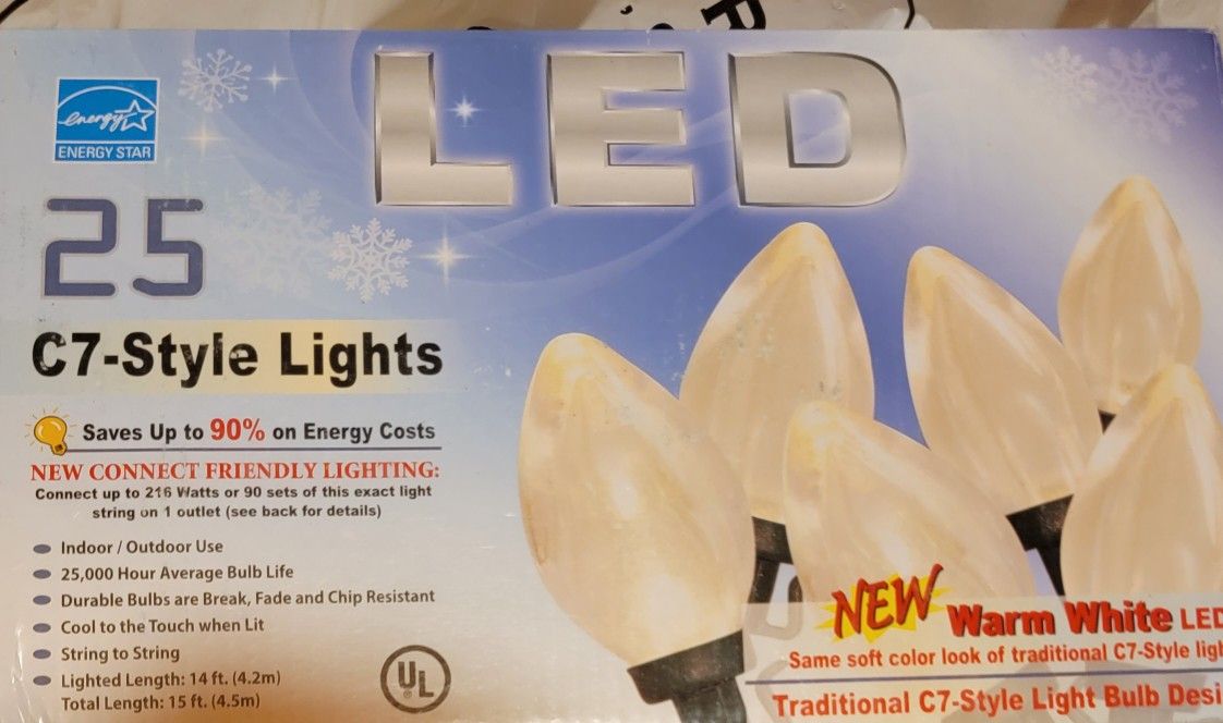 LED Christmas Lights (4 Boxes Available)