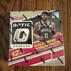 2019-20 NBA sealed Optic Mega Box