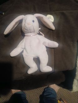 Ty Beanie Baby Lavender Bunny Plush