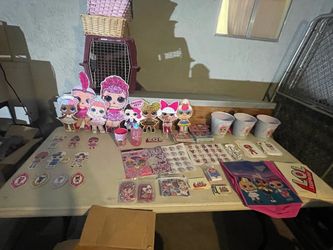 LOL SURPRISE left over party stuff