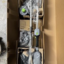 New EGO Power Head Edger Attachment Combo, Battery/ Charger 56v. Must Pick Up