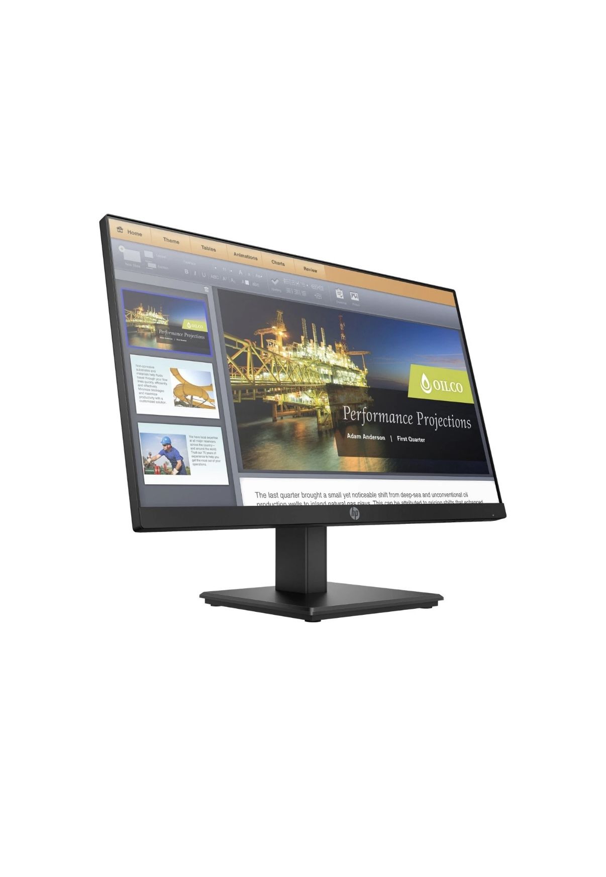 HP P224 ~ 21.5-Inch Full HD LED LCD Monitor ~ HDMI / DisplayPort ~ 1920 x 1080