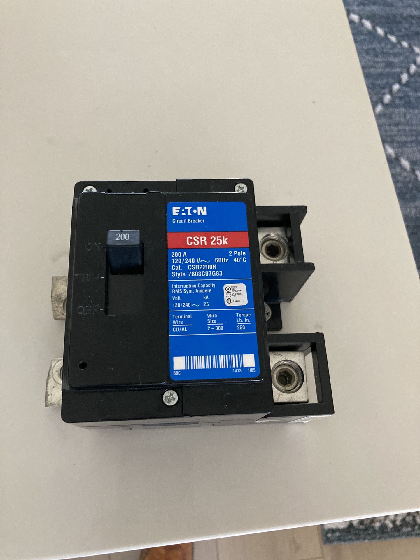 Eaton 200 Amp Breaker