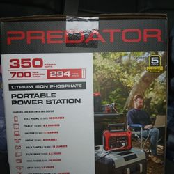 New Predator 350w Portable Power Station 