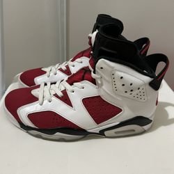 Men’s Retro Air Jordan 6’s Carmines
