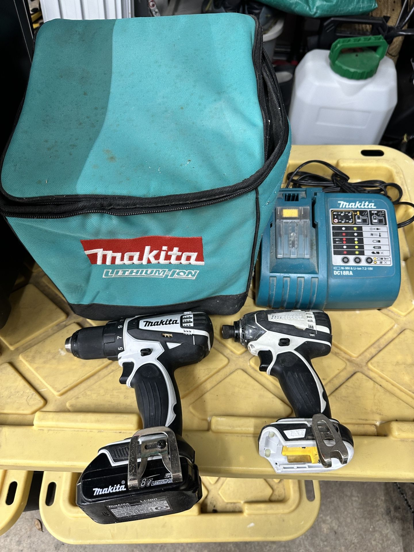 Makita Impact Driver And Drill With Charger 1 Battery for Sale in