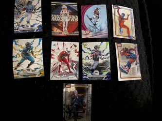 Mixed Trading Card Lot – NFL, Olympics & Marvel