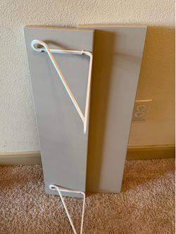 Ikea - Bergshult shelf with 2 brackets.