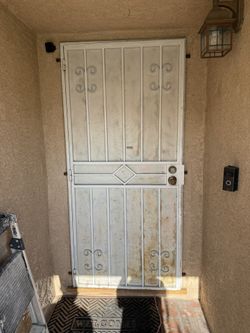 Rod Iron Entry Safety Door 36x80