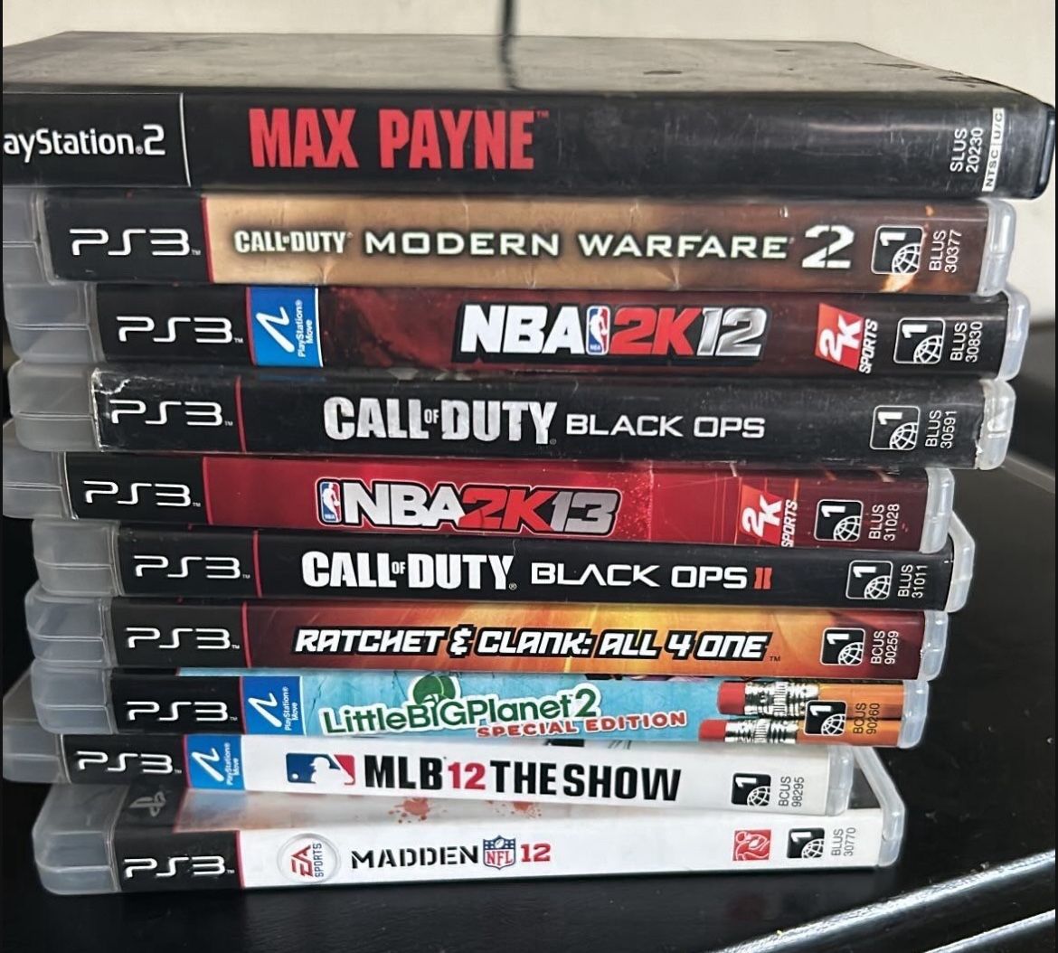 PS3 Games For Sale