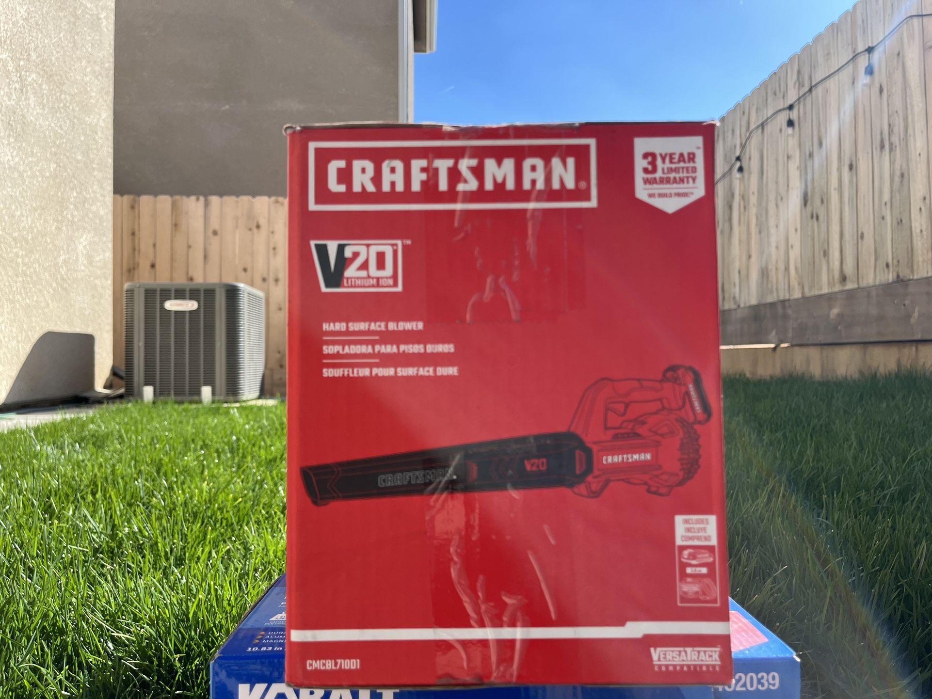 Craftsman V20 battery leaf blower