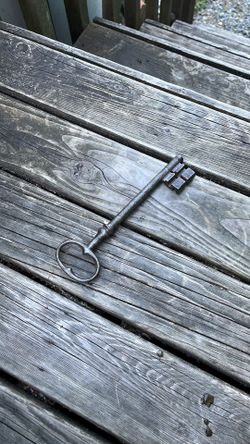 Skeleton key from the 1800s very large