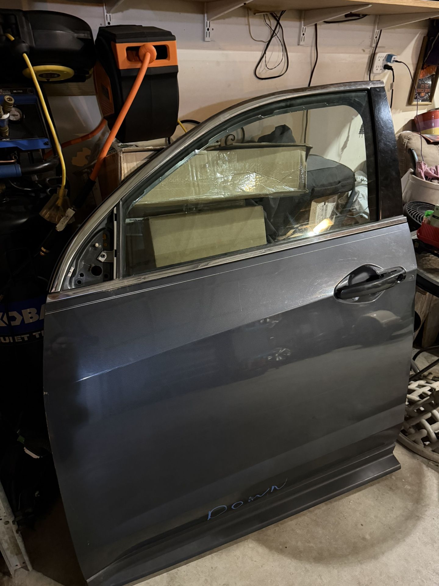 2010, 2011, 2012, 2013, 2014, 2015 Chevrolet Equinox Grey Front Driver Side Door