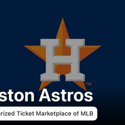 Astros Tickets For 04/19