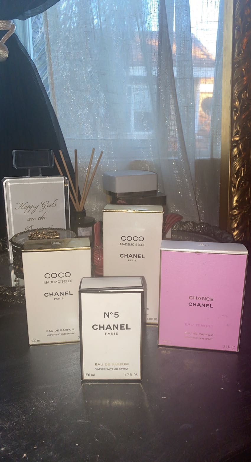 4 Chanel Perfume Boxes