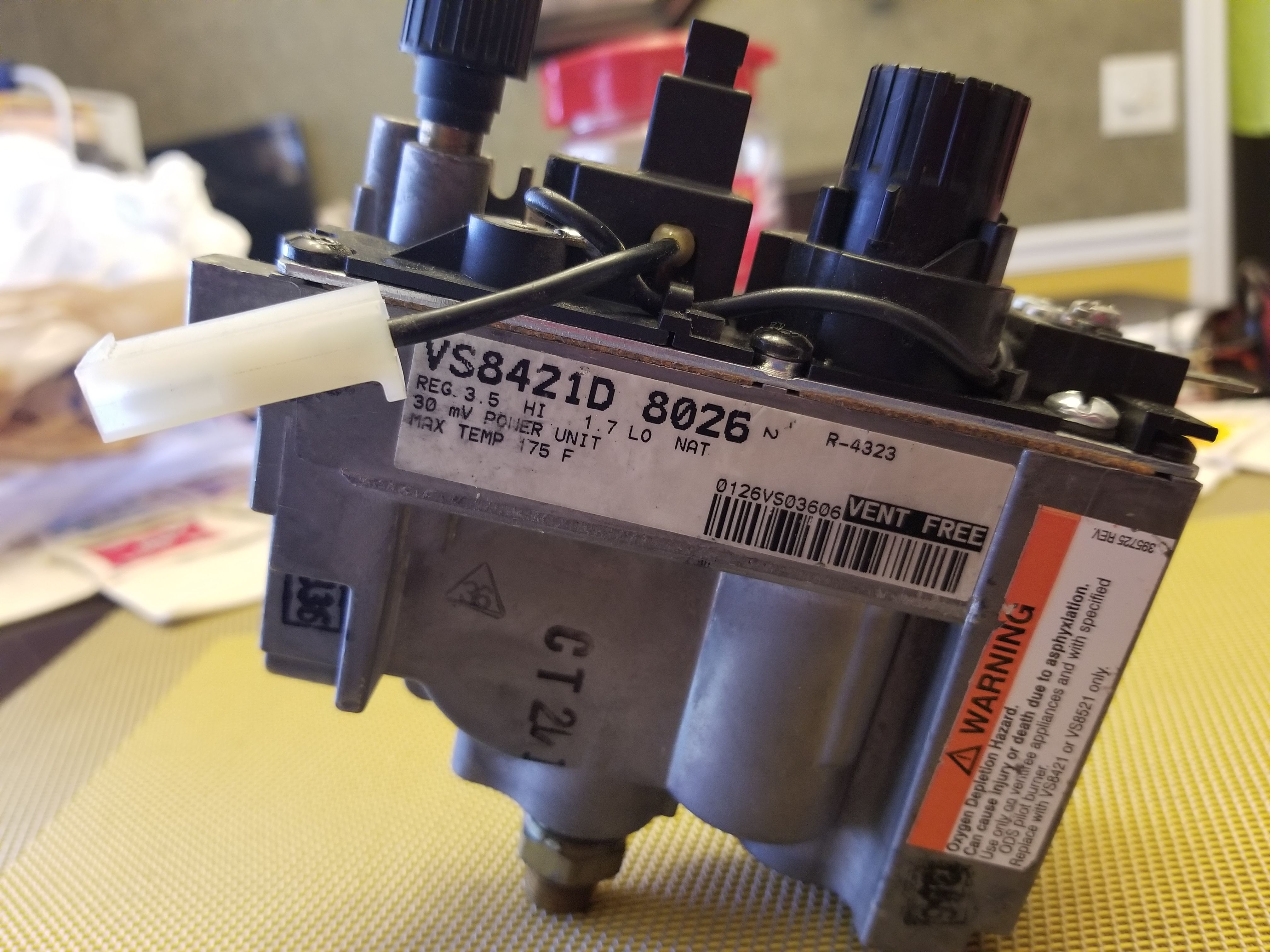 FIREPLACE Ventfree Gas Control Valve Remote Ready VS8421D for Sale in