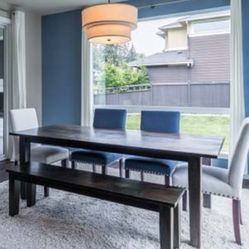 Dining Table with Bench