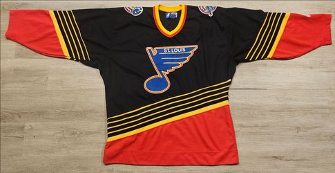 St louis Blues Official NHL Men's Lrg Stitched Jersey