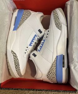 UNC Jordan 3 *read description