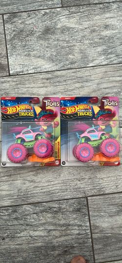 hotwheel monster truck TROLLS POPPY