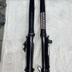 Marzocchi Shiver Dual Compression /rebound Forks. Graeme Brough Suspension, Ktm65 Ktm 65sx 65 Klx110 Pax Klx 110 Kx65 Kx