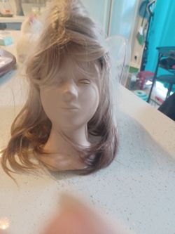 Long hair bown/blonde