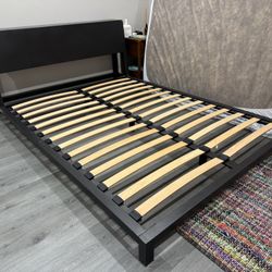 CB2 - Alpine Gunmetal Queen Bed