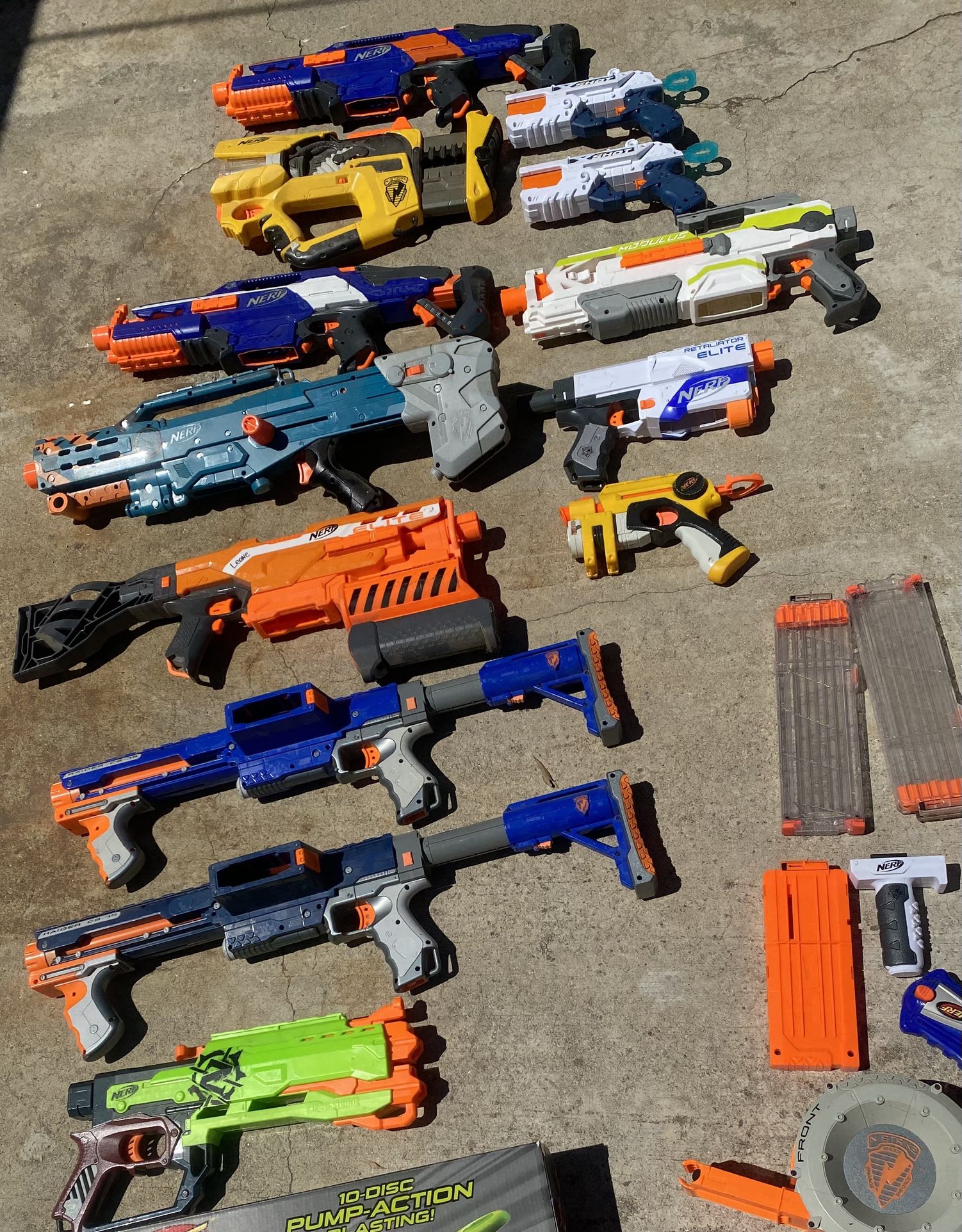 Nerf Gun Lot