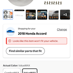 Max advanced brakes-rear brake kit for 2018-2023