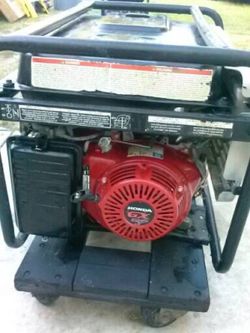 Honeywell generator with Honda motor