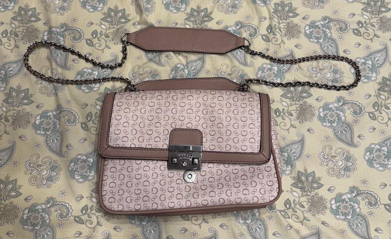Light Pink Guess Bag