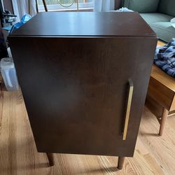 Mid Century Record Media Cabinet