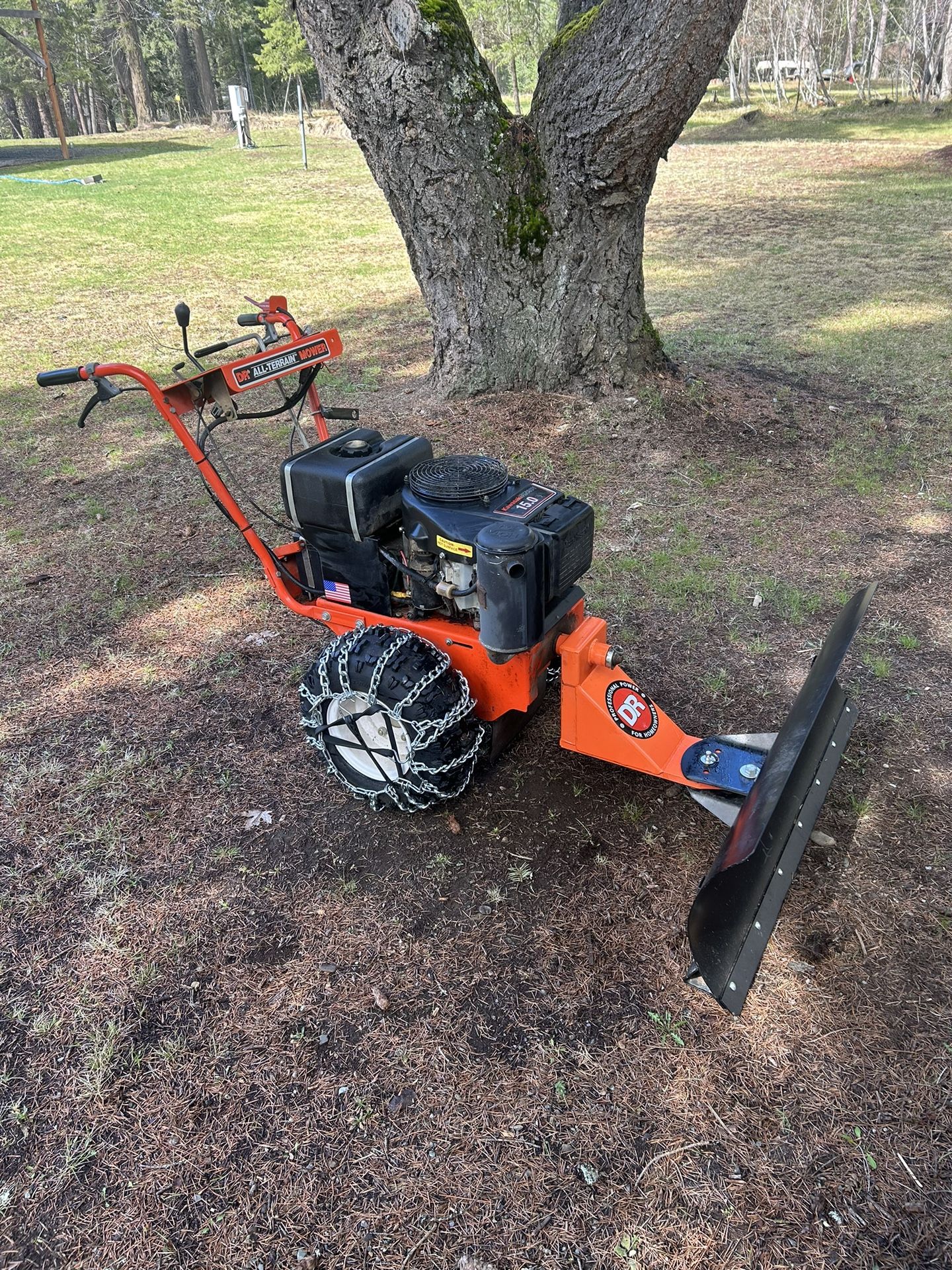 DR All Terrain Mower And Attachments