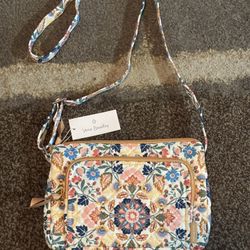 Vera Bradley Saddle Crossbody Bag/Purse
