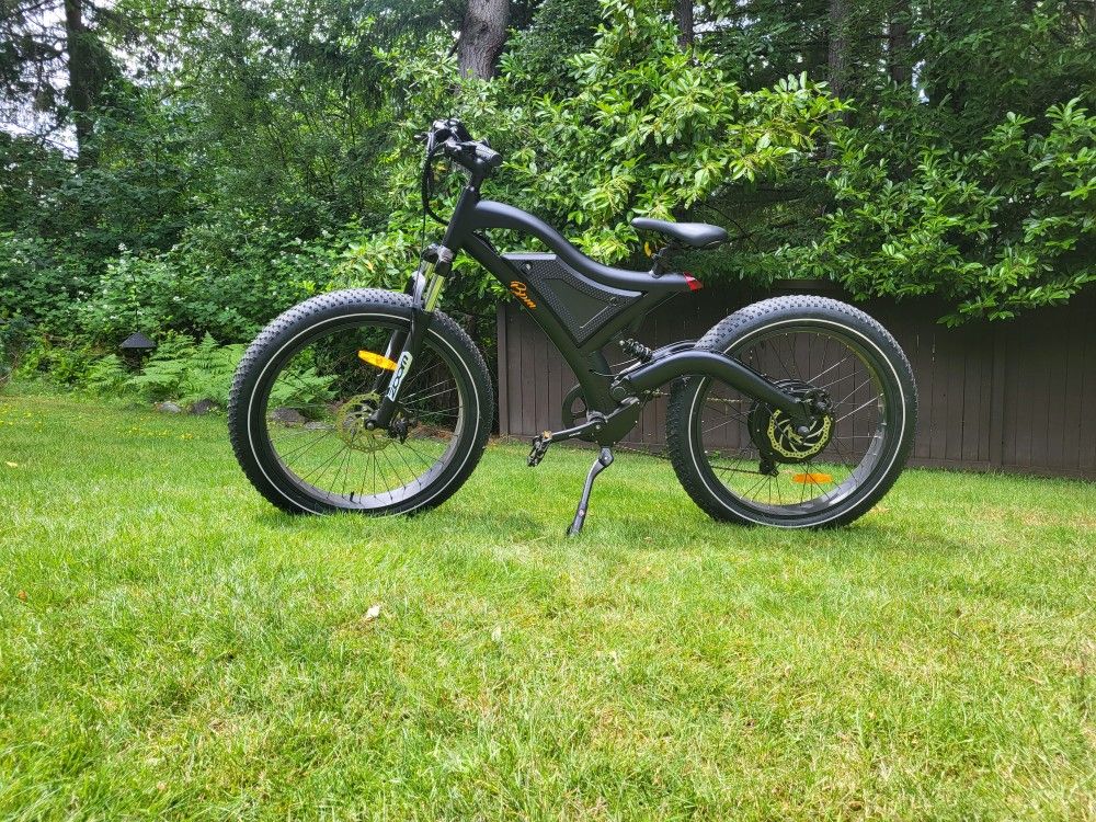 BPM Electric 1500W Full Suspension Fat Tire Mountain Bike