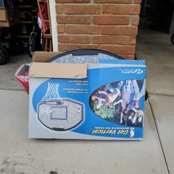 Huffy Sports Get Vertical Backboard & Rim Combo

