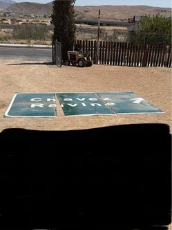 Original Chavez Ravin Highway Signs