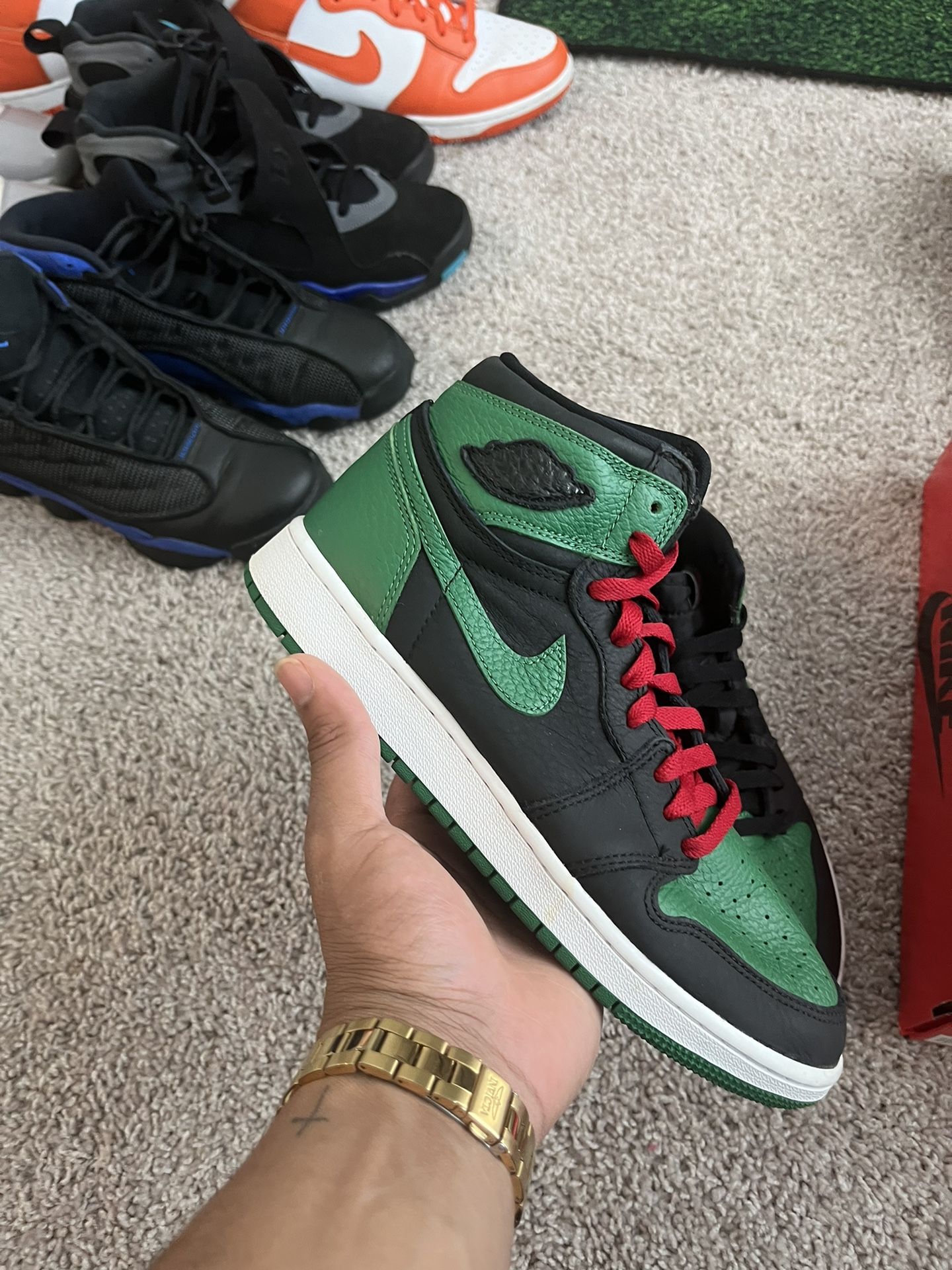 Jordan Pine Green 1s